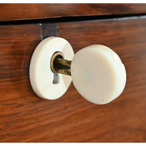 Image 1 of Secrétaire vintage Art déco en palissandre de Rio, années 1900