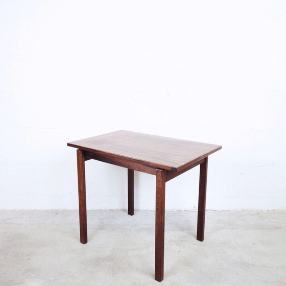 Image 1 of Paire de tables d'appoint scandinaves en bois de rose 1960