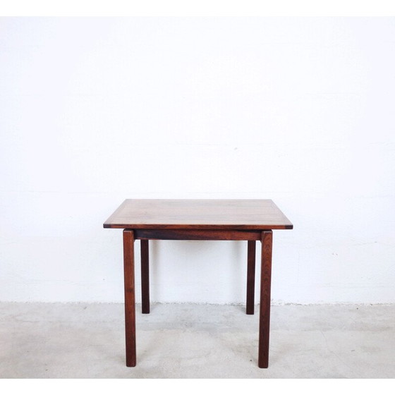 Image 1 of Paire de tables d'appoint scandinaves en bois de rose 1960
