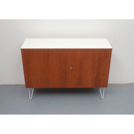 Image 1 of Meuble d'appoint vintage en teck et formica, années 1960