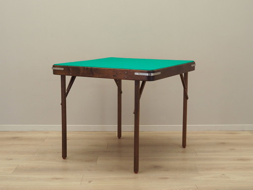 Table à cartes, Design danois, 1960S, Production : Danemark