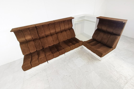 Image 1 of Space Age Sofa By Interlübke, 1970S