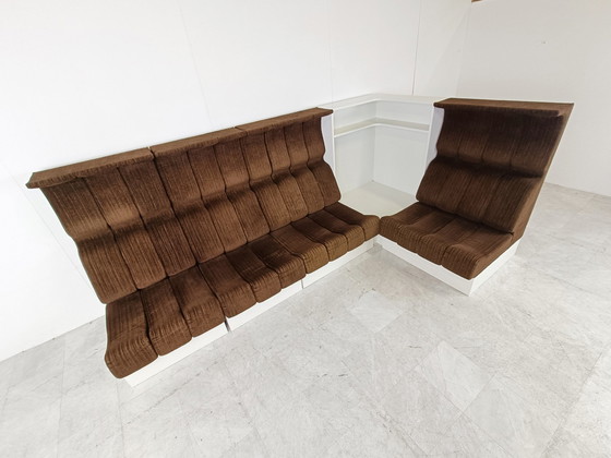 Image 1 of Space Age Sofa By Interlübke, 1970S