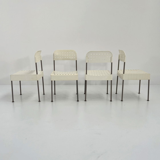 Image 1 of Chaise White Box par Enzo Mari pour Anonima Castelli, 1970S