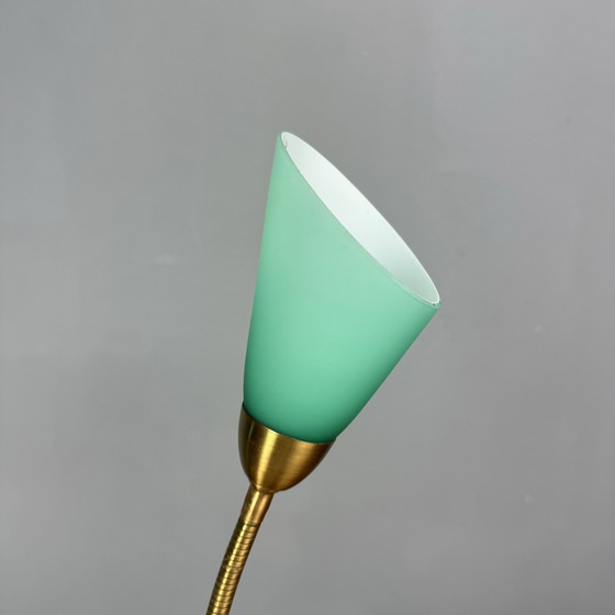 Image 1 of Herda Holland Vintage Gooseneck Ceiling Light (plafonnier à col de cygne)