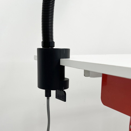 Image 1 of Lampe de bureau rouge de Targetti Sankey, 1970S