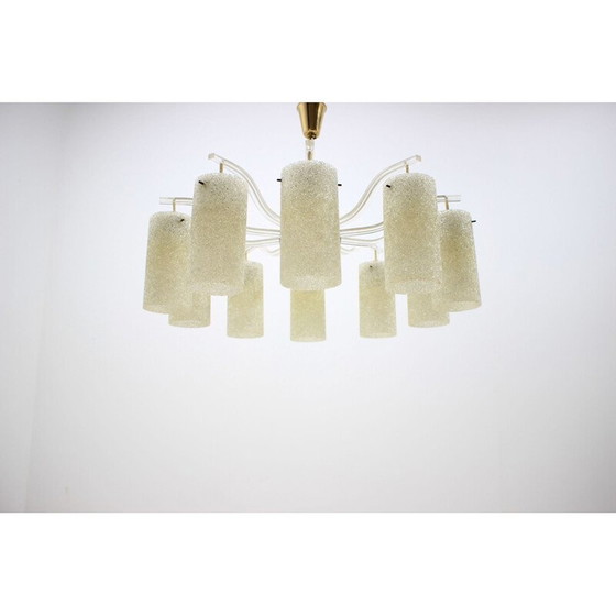 Image 1 of Lustre vintage en plastique, Raumleuchts, Allemagne 1970