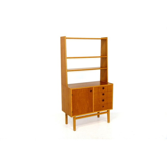 Image 1 of Bibliothèque vintage en teck et chêne, Suède 1960