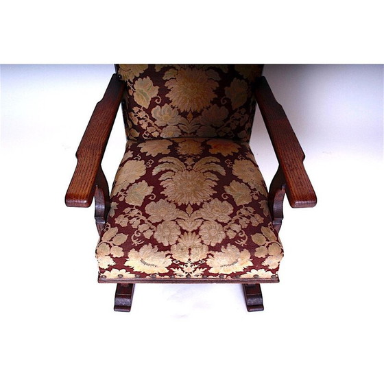 Image 1 of Vintage Old castle chair, Czechoslovakia 1900s