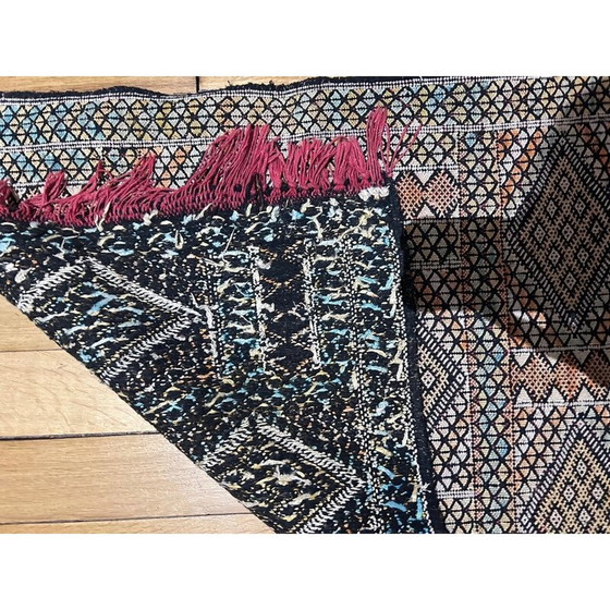 Image 1 of Tapis d'entrée Kilim vintage tissé à la main, 1970