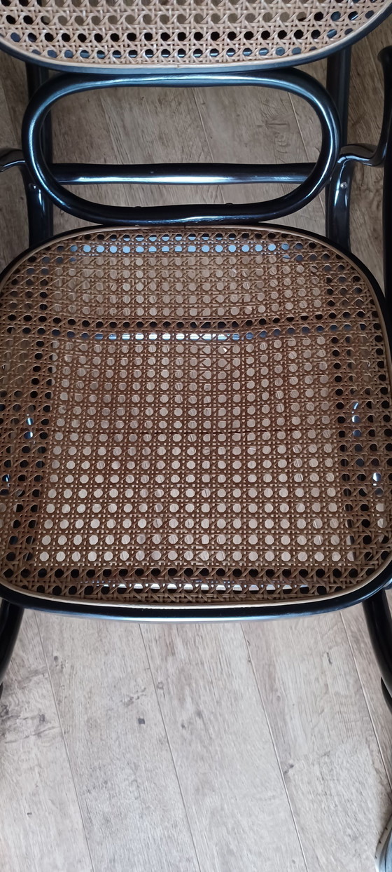 Image 1 of Fauteuil à bascule Thonet 1986