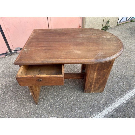 Image 1 of Bureau vintage art déco avec tiroirs