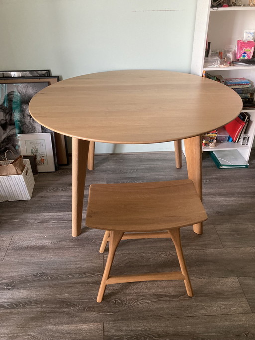 Ethnicraft Tafel Osso Round Table Eiken