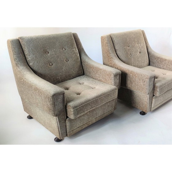 Image 1 of Paire de fauteuils vintage pour Up Závody, Tchécoslovaquie 1988