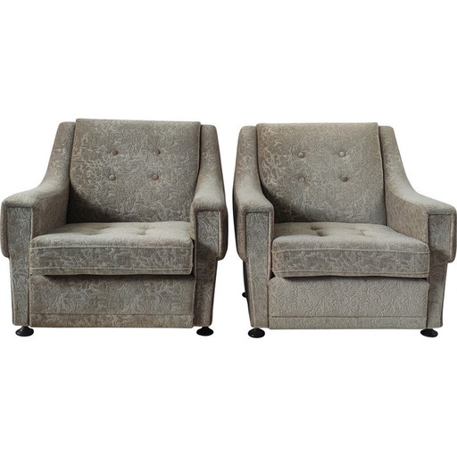 Paire de fauteuils vintage pour Up Závody, Tchécoslovaquie 1988