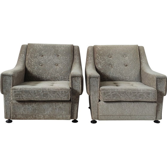 Image 1 of Paire de fauteuils vintage pour Up Závody, Tchécoslovaquie 1988