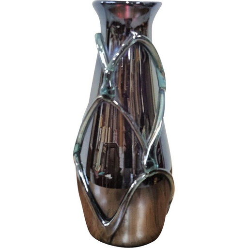 Vase ajouré vintage, Tchécoslovaquie