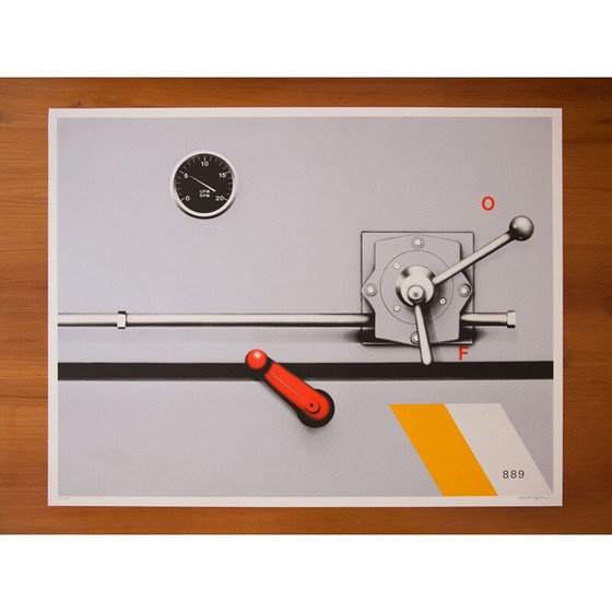 Image 1 of Peinture ancienne de Peter Klasen, 1974