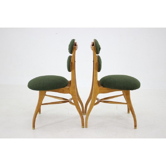 Image 1 of Paire de chaises musicales vintage de Vilhelm Lauritzen, Danemark