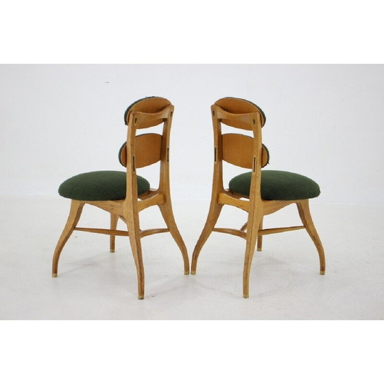 Image 1 of Paire de chaises musicales vintage de Vilhelm Lauritzen, Danemark