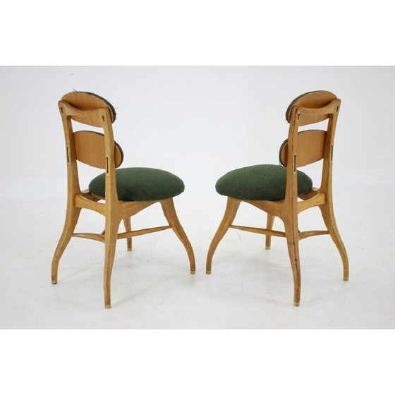 Image 1 of Paire de chaises musicales vintage de Vilhelm Lauritzen, Danemark