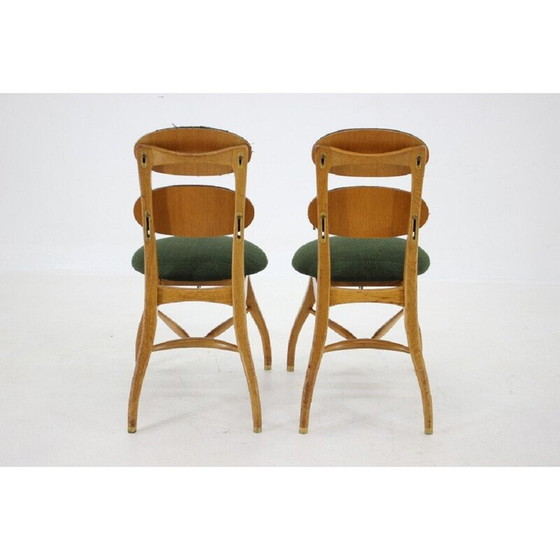 Image 1 of Paire de chaises musicales vintage de Vilhelm Lauritzen, Danemark