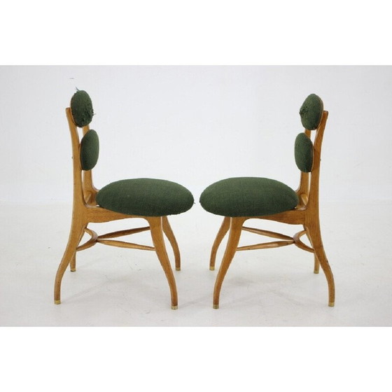 Image 1 of Paire de chaises musicales vintage de Vilhelm Lauritzen, Danemark