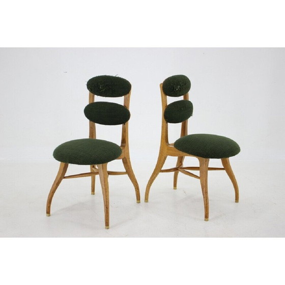 Image 1 of Paire de chaises musicales vintage de Vilhelm Lauritzen, Danemark