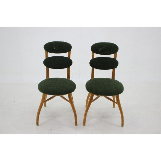 Image 1 of Paire de chaises musicales vintage de Vilhelm Lauritzen, Danemark