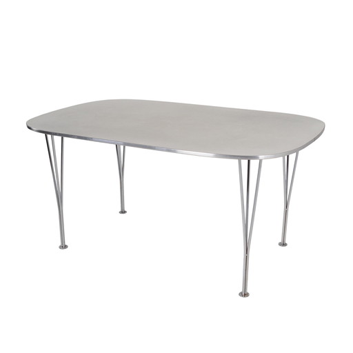 Table ovale, Design danois, 1980S, Production : Danemark