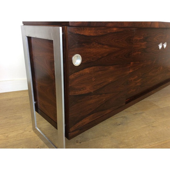 Image 1 of Buffet vintage en palissandre et chrome
