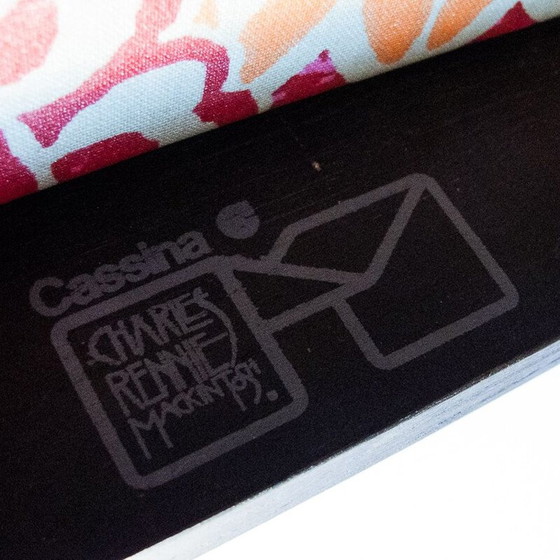 Image 1 of Ensemble de 6 chaises vintage 292 Hill House par Charles Rennie Mackintosh pour Cassina, Italie 1990