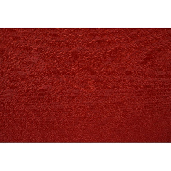 Image 1 of Fauteuil convertible vintage en bois et tissu, Tchécoslovaquie, années 1960