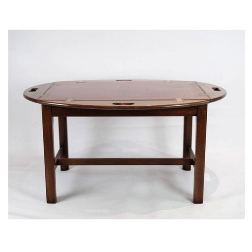 Table de majordome vintage en acajou, années 1950