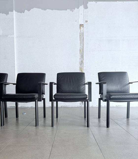 Image 1 of 6X Quadro W Chairs Design By Bruno Rey & Charles Polin, 1989
