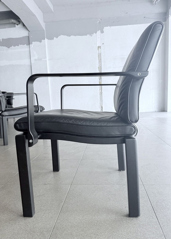 Image 1 of 6X Quadro W Chairs Design By Bruno Rey & Charles Polin, 1989