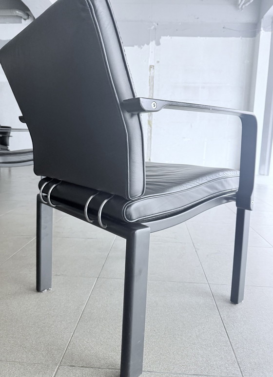 Image 1 of 6X Quadro W Chairs Design By Bruno Rey & Charles Polin, 1989