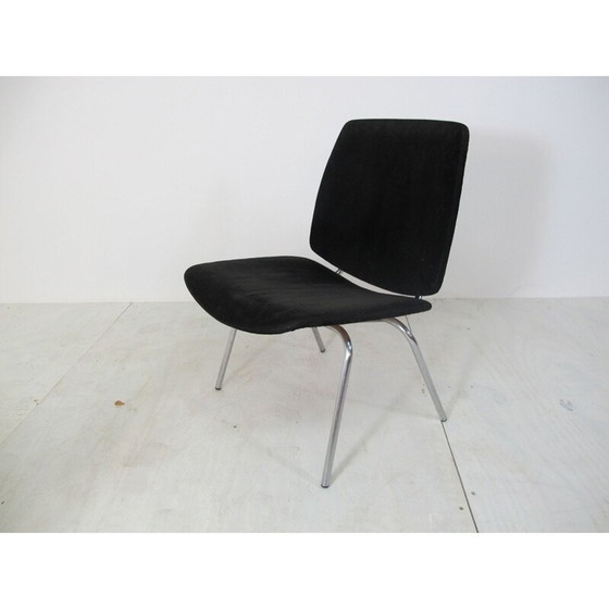 Image 1 of Paire de fauteuils noirs vintage de Kho Liang Ie et Jan Ruigrok