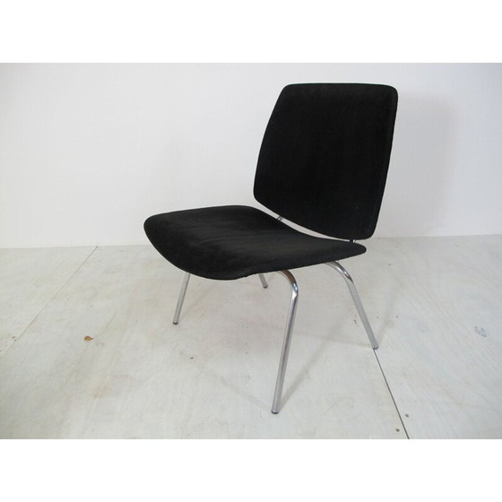 Image 1 of Paire de fauteuils noirs vintage de Kho Liang Ie et Jan Ruigrok