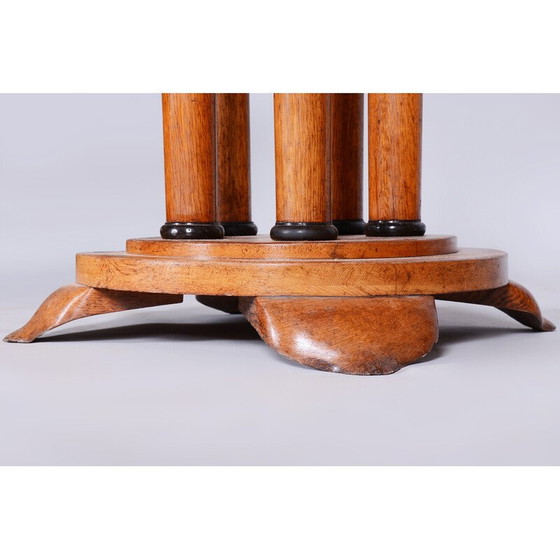 Image 1 of Table de salle à manger vintage Biedermeier en bois de chêne, Autriche 1830s