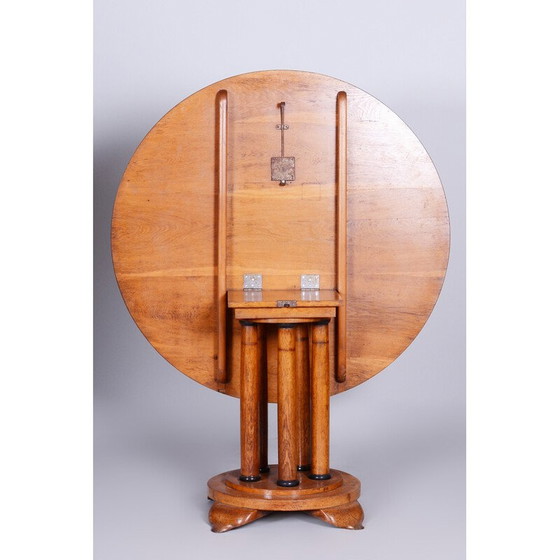 Image 1 of Table de salle à manger vintage Biedermeier en bois de chêne, Autriche 1830s