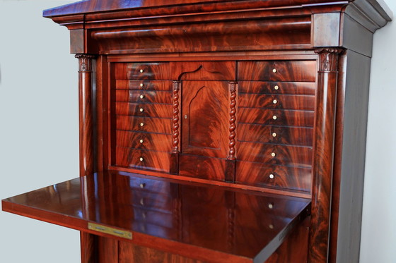 Image 1 of Secrétaire Biedermeier ancien, 1890S