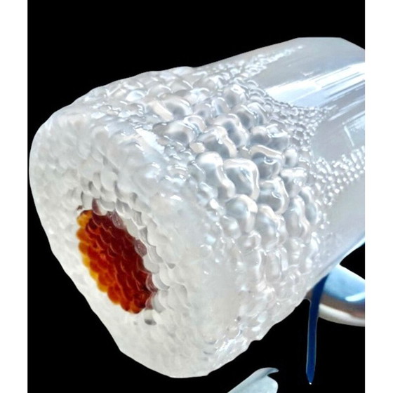Image 1 of Lampe suspendue en verre vintage par Toni Zuccheri, 1970