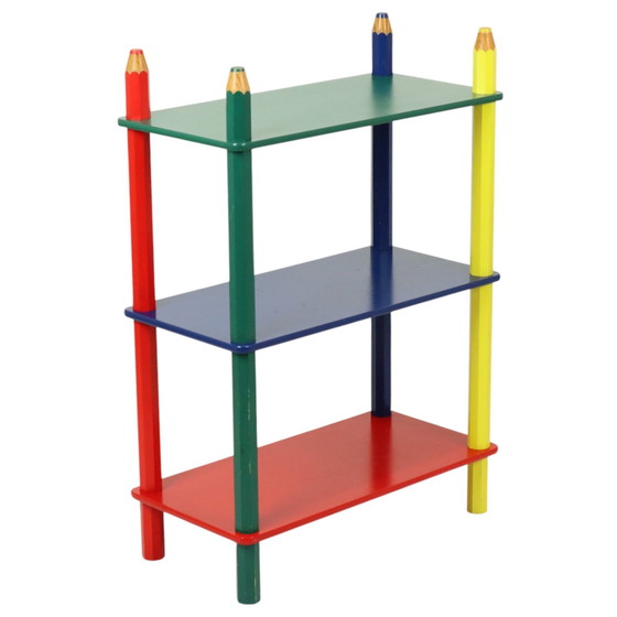 Image 1 of Pierre Sala Style Rack Bibliothèque à crayons