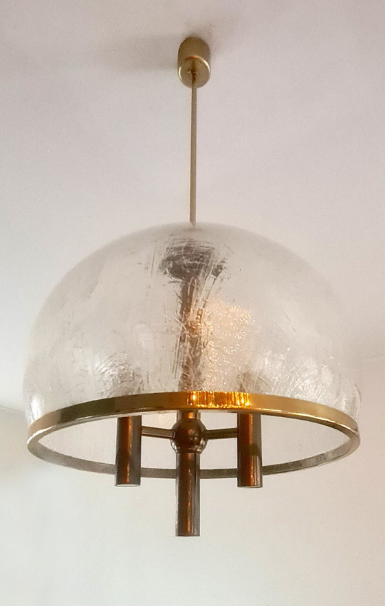 Image 1 of Lampe pendante vintage - années 60 - Ø43Cm- Allemagne