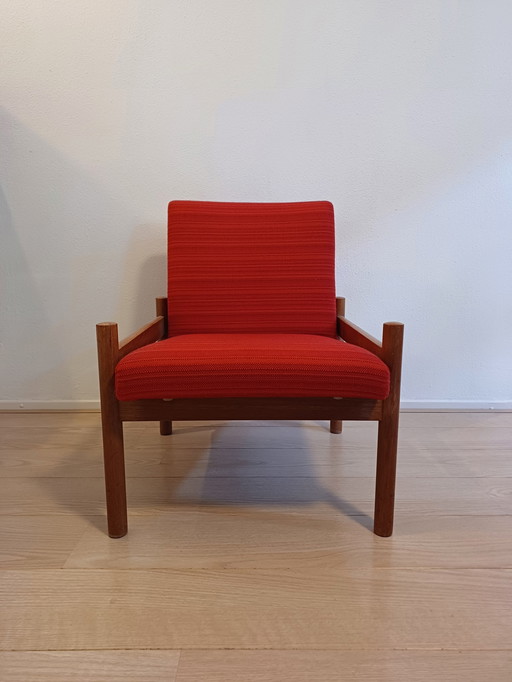 Fauteuil danois des années 1960 - Hauteur réglable