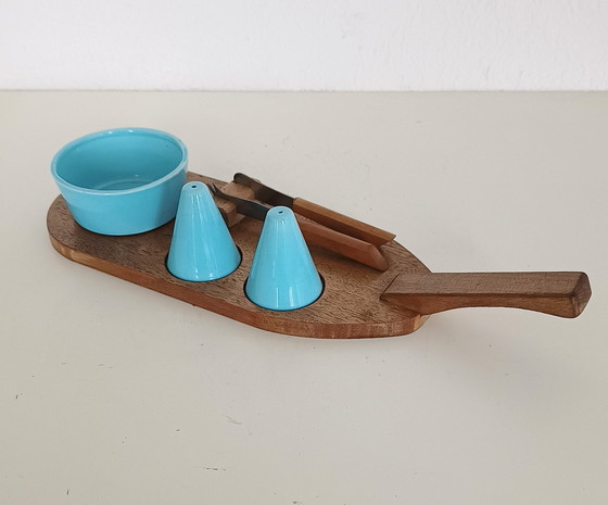 Image 1 of Coffret de fromages français des années 50