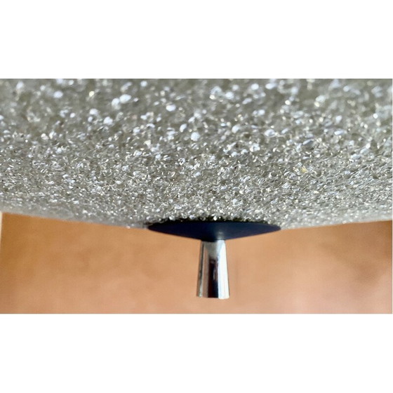 Image 1 of Lampe suspendue en verre vintage, 1970