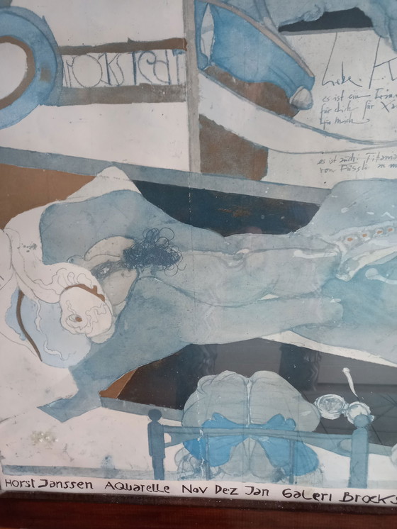 Image 1 of Aquarelle, Horst Janssen Hambourg, 14-11-1929, 31-08-199531-