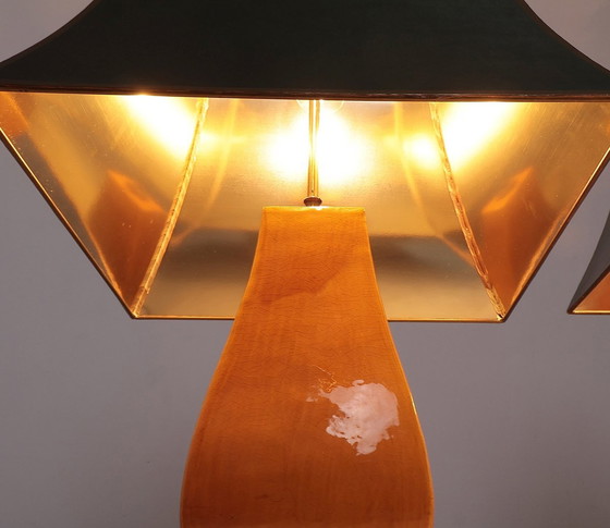 Image 1 of Lampes de table en faïence Zaccagnini, 1950S